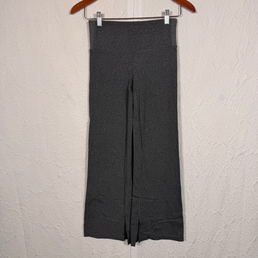 Athleta Wide Leg Pants in Dark Gray